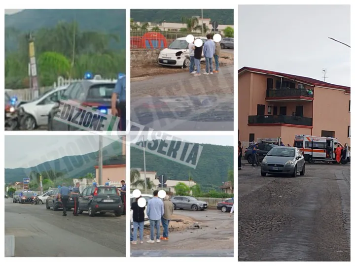 Brutto incidente all’incrocio nella zona dei ristoranti: un ferito