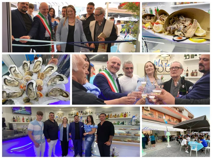 Taglio del nastro per ‘Maresì’ bar ristopescheria della valle