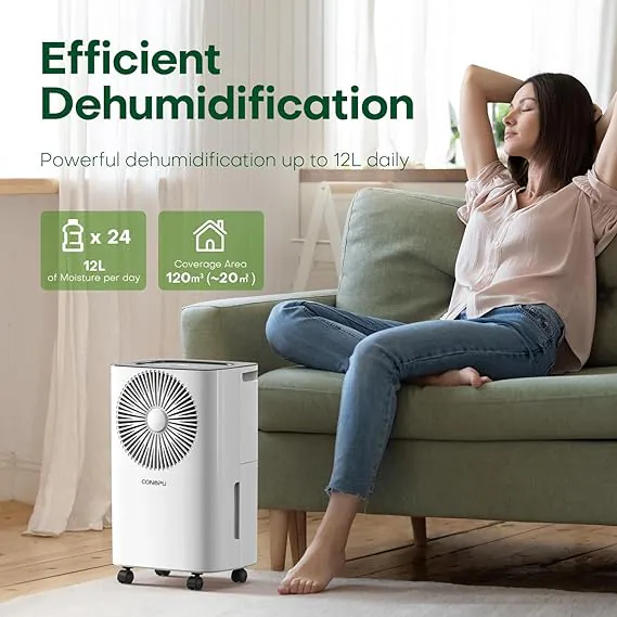 Aria fresca e senza umidità con il Deumidificatore Conopu: Offerta IIMBATIBILE su Amazon
