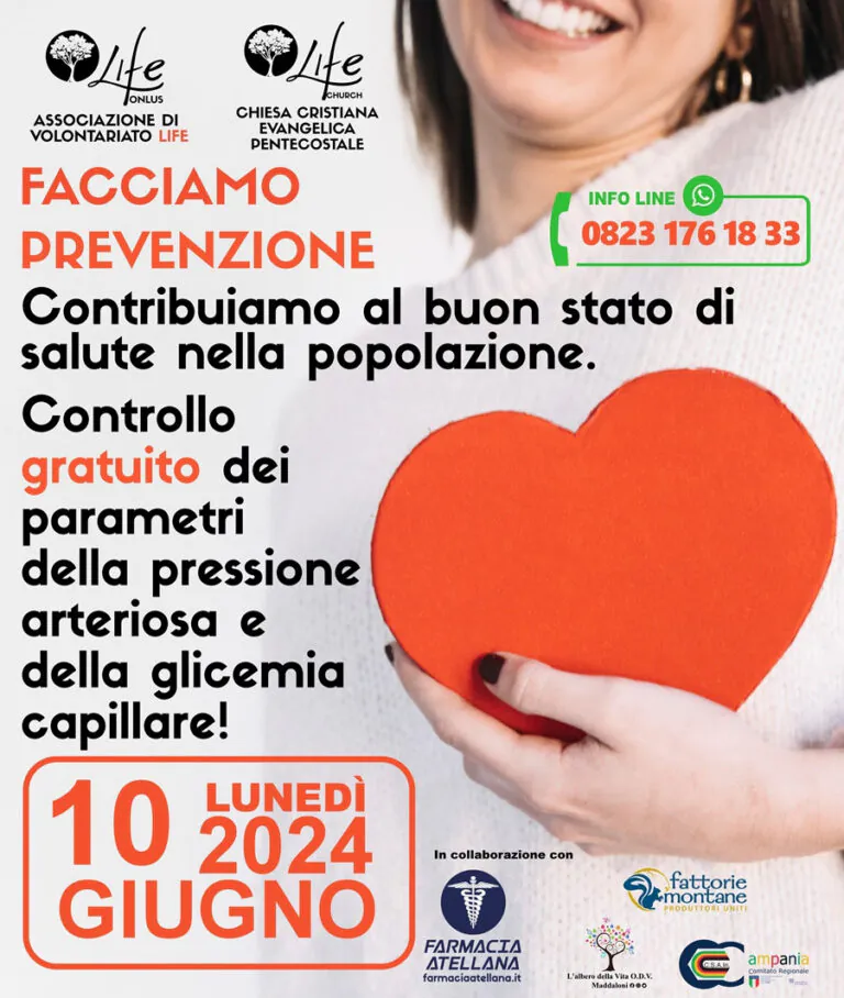 Giornate di Prevenzione di “Life Odv”: continuano gli Screening Sanitari Gratuiti