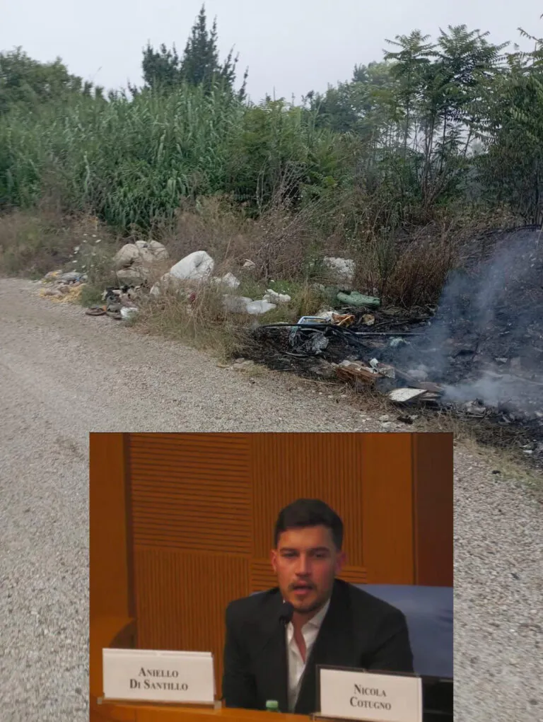 Rogo provoca dispersione di sostanze tossiche: “Pericolo per l’ambiente e la salute”