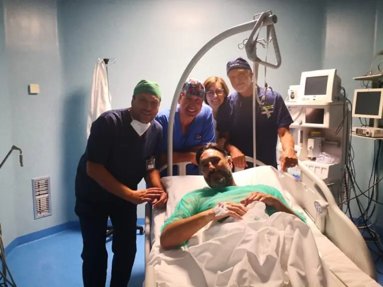 L’ex portiere del Napoli operato in un ospedale del Casertano