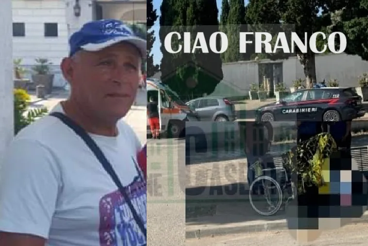 Tragedia al cimitero, fissato l’addio di Franco. FOTO