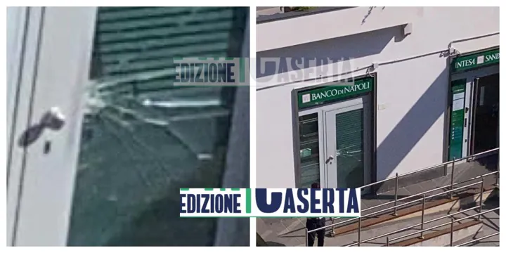 La banda del buco colpisce nella notte al Banco di Napoli della valle