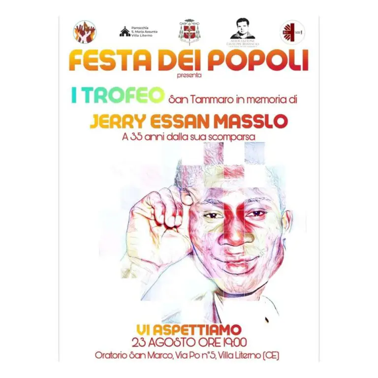 Trofeo “San Tammaro”: torneo in ricordo di Jerry Essan Masslo