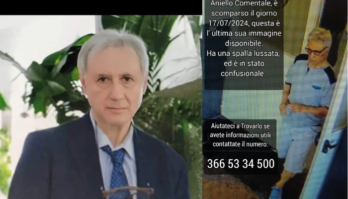 Scomparso dal 17 luglio, l’appello disperato: “Aiutateci a trovarlo!”. Le sue condizioni