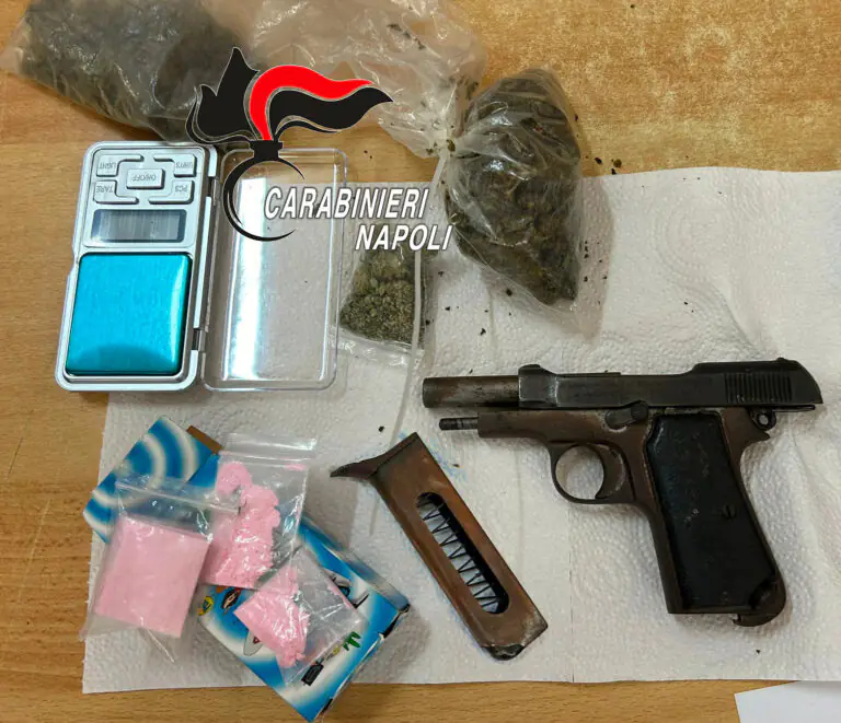 Cocaina rosa, 3 in manette: uno ha anche pistola