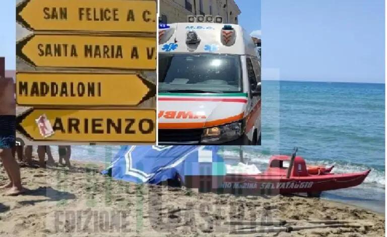 Muore al mare davanti ai figli, identificata la vittima