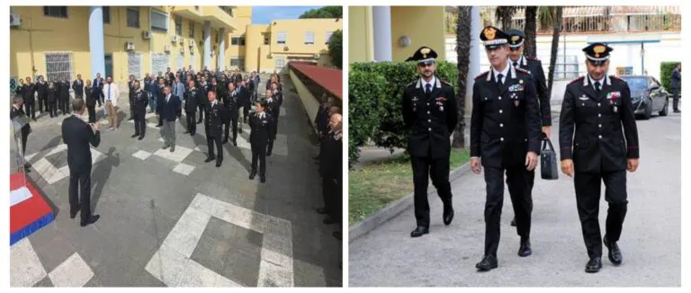 Visita del comandante interregionale dei carabinieri “Ogaden” al comando provinciale