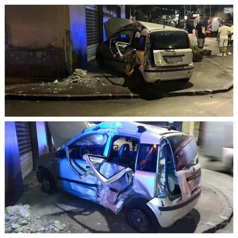 Tragedia stradale: sbanda e si schianta contro un’altra auto, un morto e un ferito grave