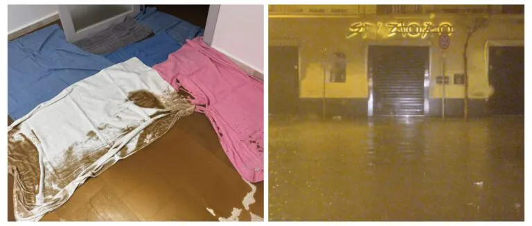Alluvione sul litorale: fiumi di fango invadono strade e abitazioni