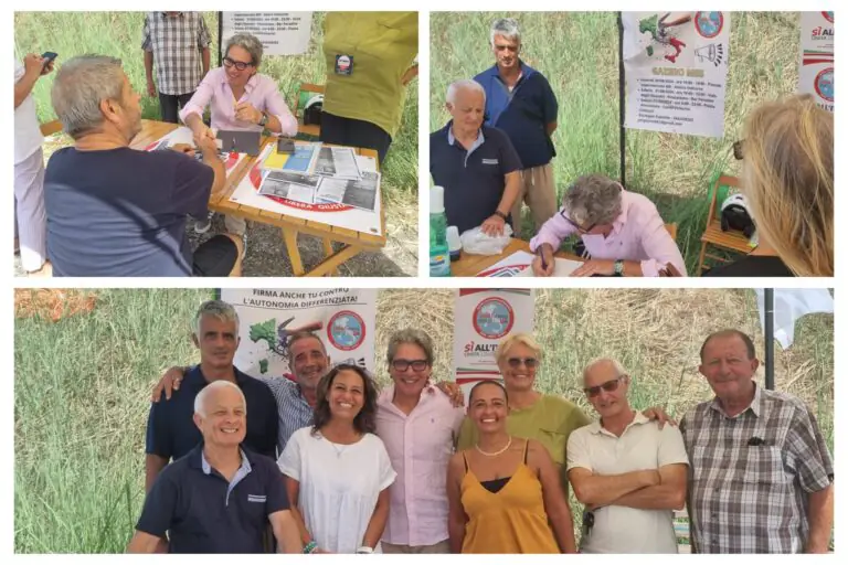 Autonomia differenziata: Santillo a Castel Volturno per la raccolta firme contro la manovra