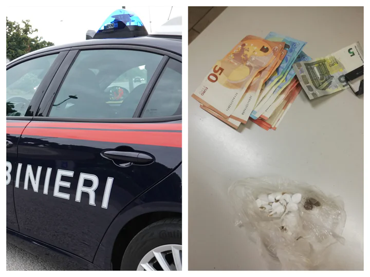 Sulla panchina con la droga negli slip in attesa dei clienti, preso pregiudicato