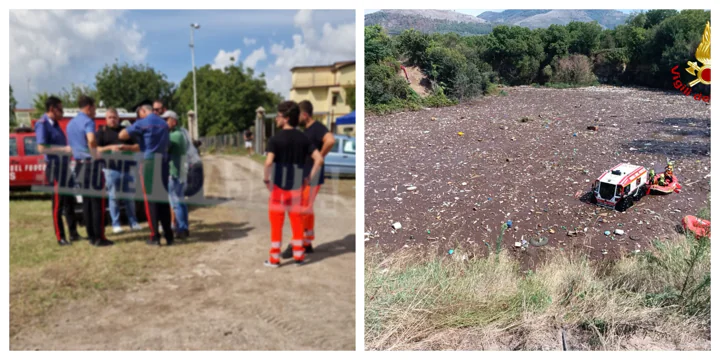 Il sensitivo piomba nell’ex cava Giglio ed indica un punto dove cercare