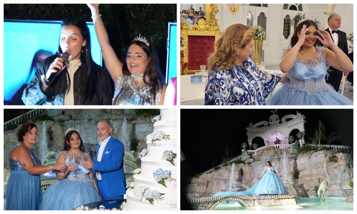 Festa da sogno per la neo 18enne Paola al Castello delle Cerimonie