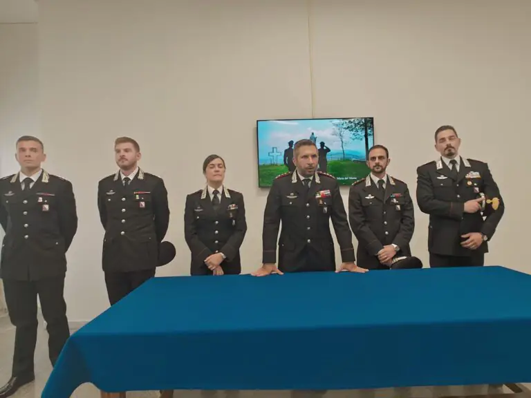 Carabinieri, presentati 5 nuovi comandanti: guideranno 4 Compagnie cruciali