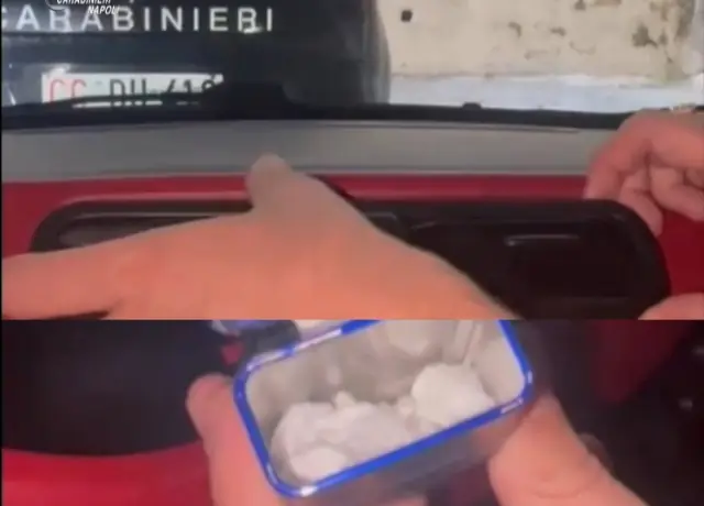 Beccato nel parcheggio del centro commerciale e poi braccato: ecco dove nascondeva la coca