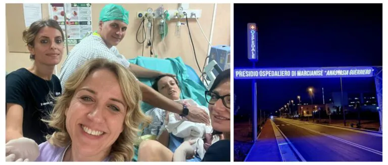 Nato il nipotino del medico Anastasia Guerriero nell’ospedale che porta il suo nome