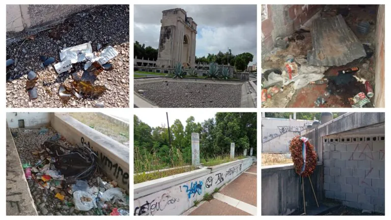 Monumento ai caduti nel degrado totale: la denuncia