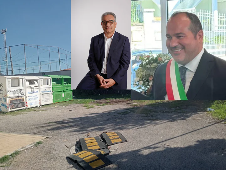 Mezzi della raccolta fuori dal bocciodromo, Cioffi si prende il merito e Di Matteo replica
