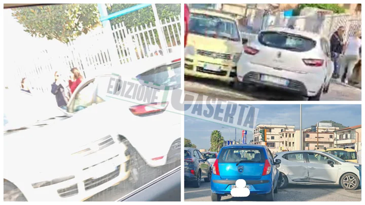 Terribile carambola all’incrocio: bambina di un anno trasportata in ospedale