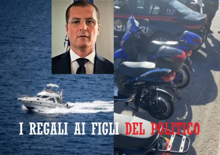 Gite in yacht e scooter ai figli del consigliere regionale, 7 indagati per corruzione. I NOMI