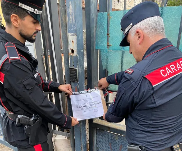 Carabinieri arrestano imprenditore: così ha messo a rischio la salute dei suoi operai