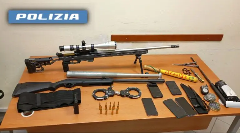 Armi e munizioni in casa, arrestato dalla polizia