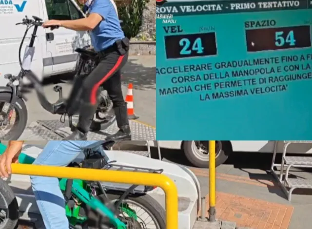E-bike trasformate in scooter, militari scoprono 32 “bolidi”