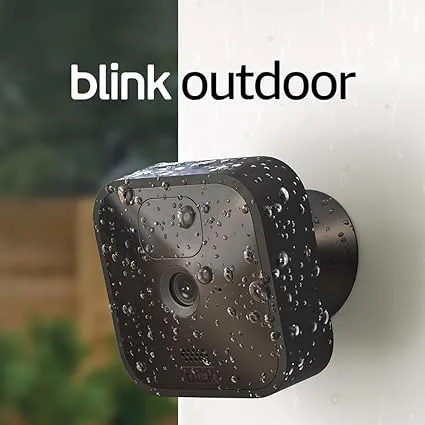 Black Friday Amazon: 4 Telecamere HD Blink Outdoor con il 60% di SCONTO