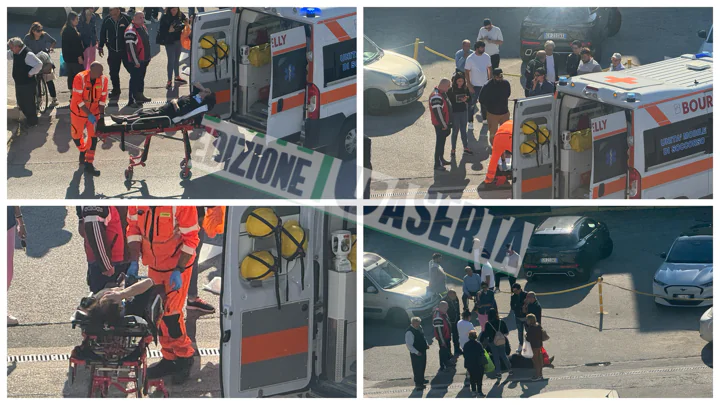 Anziana centrata in pieno da un furgone: paura in viale Europa