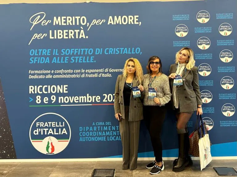 “Per merito, per amore, per libertà”: grande successo per l’evento di formazione politica per donne