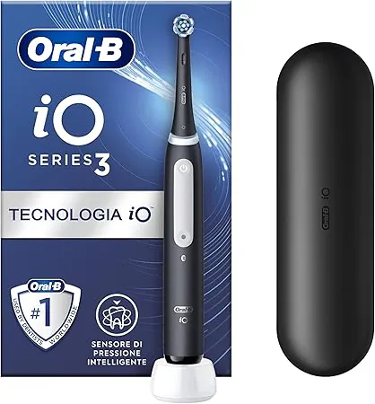Scopri l’Oral-B iO 3 Nero: tecnologia di pulizia avanzata OGGI a metà prezzo in occasione del BLACK FRIDAY