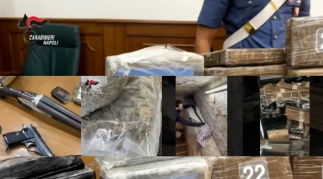 Droga dalla Spagna per il clan, 33 arresti: capo latitante, base nel Casertano