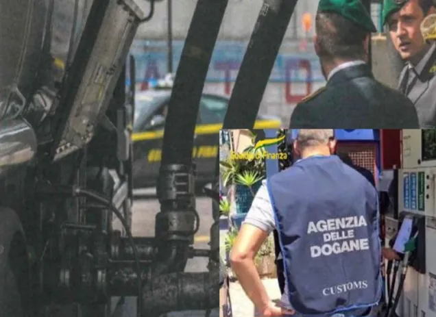 Finanza in due distributori, sequestro record di carburante illegale