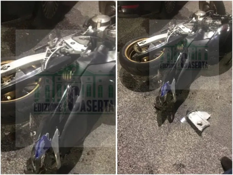 Sbandano con la moto e finiscono a terra, corsa in ospedale per 2 centauri