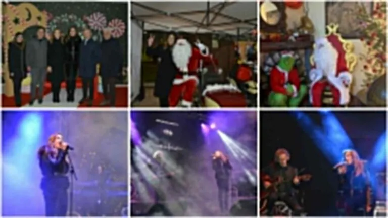“Christmas SMaV”: spettacolare esibizione della cantante Annalisa Minetti