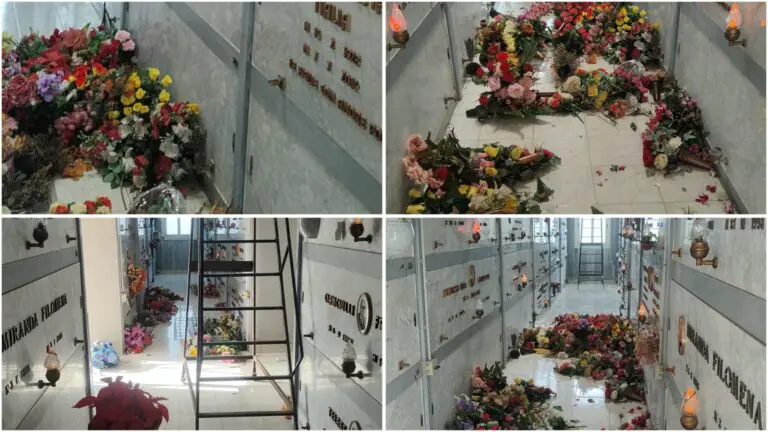 Saccheggiate 2 cappelle del cimitero, parenti in lacrime