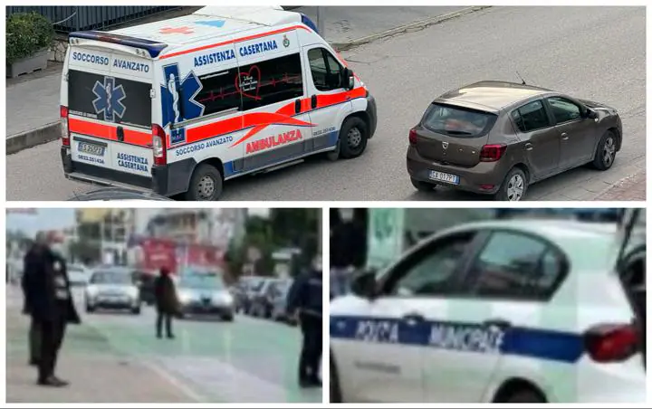 Bagarre alla vigilia, si schiantano nella strada principale