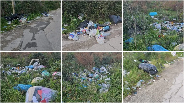 Sversano rifiuti nella zona dei podisti, è allarme