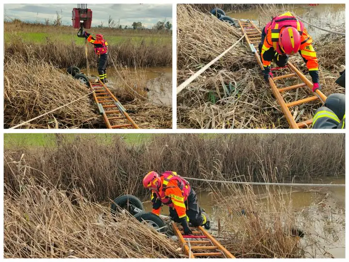Tragedia nel Casertano, auto finisce nel canale: muore una 44enne