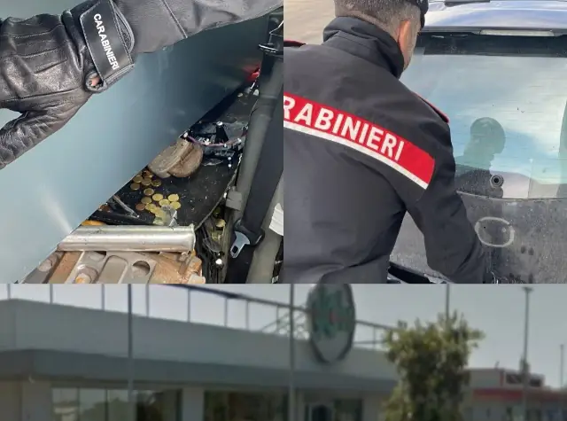 Assaltano negozio Globo e scappano con cassaforte con 20mila euro: carabinieri speronati