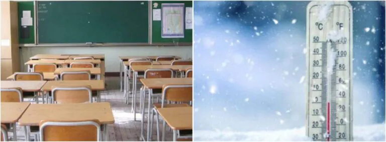 Ritardi nei lavori a scuola, alunni al freddo. Scoppia la polemica
