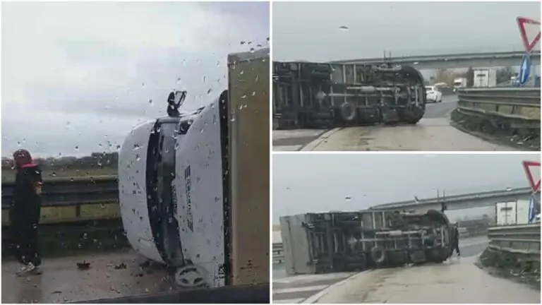 Camion si ribalta sulla Statale: disagi alla circolazione