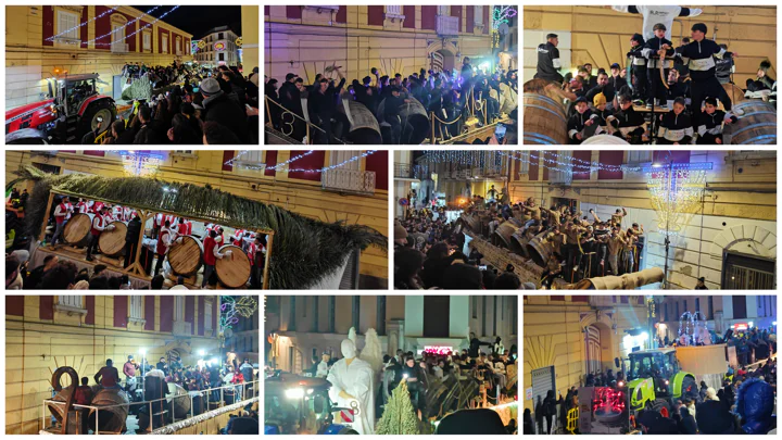 Festa di Sant’Antuono, spettacolo ed entusiasmo davanti al sagrato. Un carro escluso da sfilata