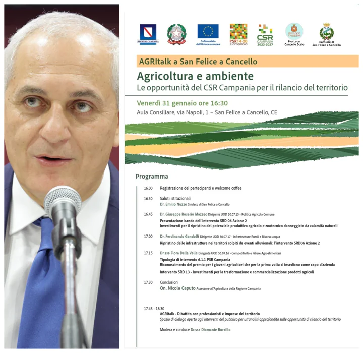 Agricoltura e ambiente, le opportunità del CSR per il rilancio del territorio: c’è l’incontro