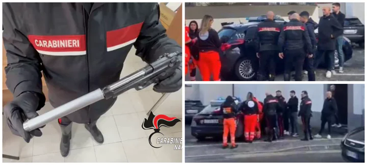 Bonnie e Clyde entrano con la pistola nel negozio di telefonia: pestati e poi arrestati