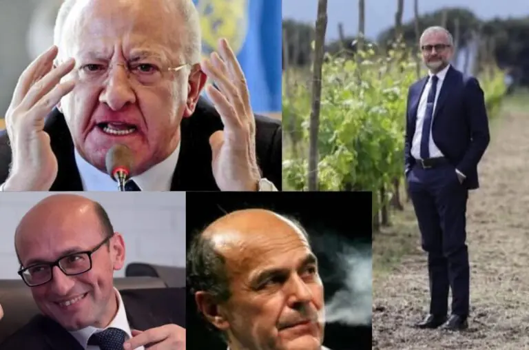 “Grappino per Bersani”, De Luca ne sforna un’altra. Ambrosio: “Nervosismo chiaro”