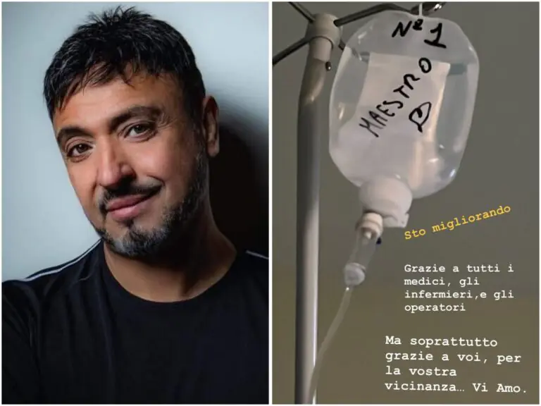 Apprensione per Gigi Finizio ricoverato in ospedale