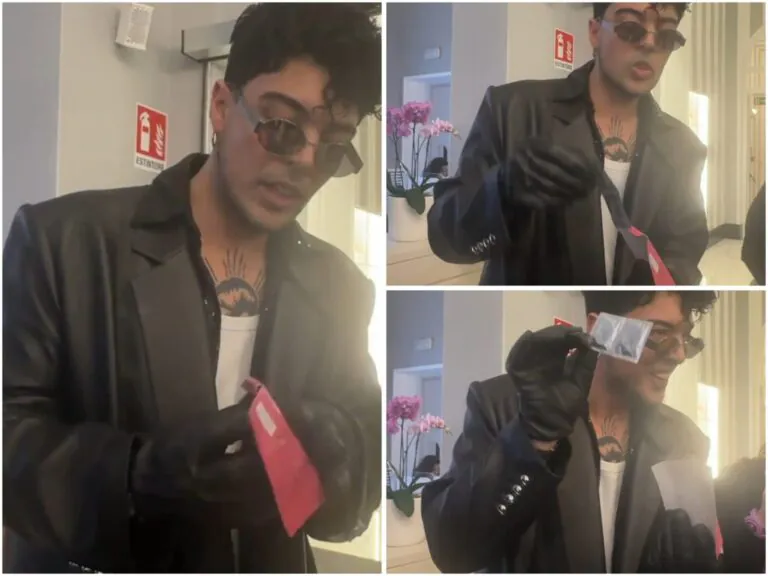 Scatolina rosa contenente preservativi: l’iniziativa dei “The Kolors” a Sanremo